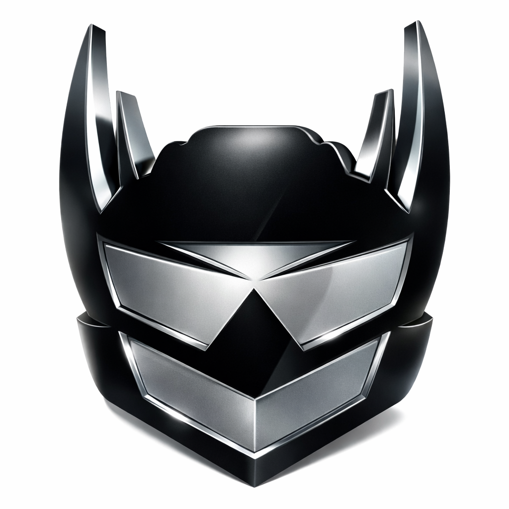 3IG 3EN in the black and chrome mask above a packed dancefloor
